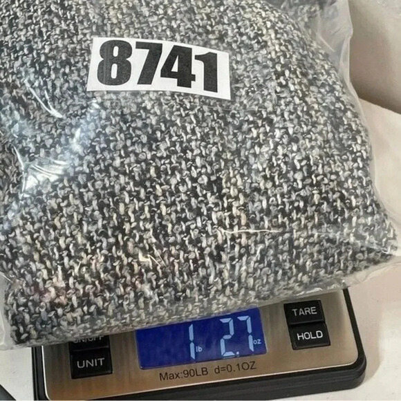 Valerie Stevens lines raw hem woven textured blazer Women's 10P. 8741/b - Picture 10 of 10